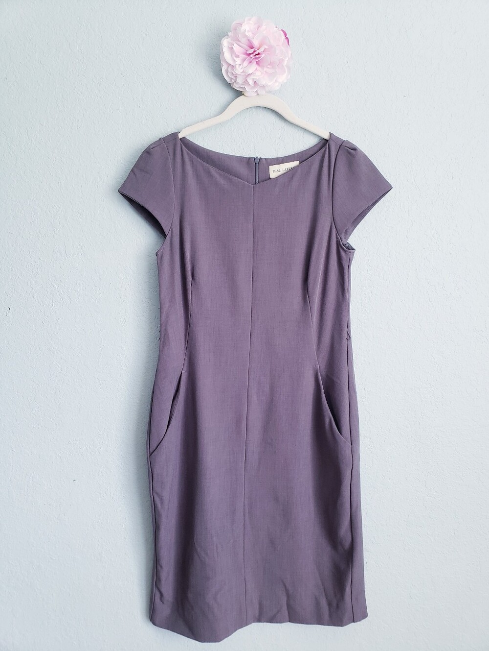 MM Lafleur The Nisa Dress In Gray